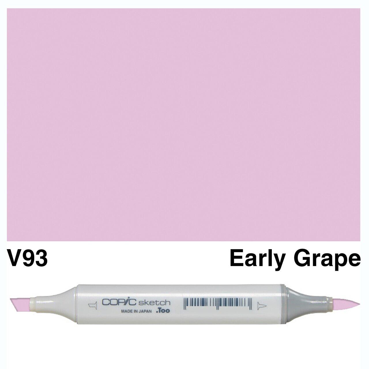 Copic - Sketch Marker - Early Grape - V93-ScrapbookPal