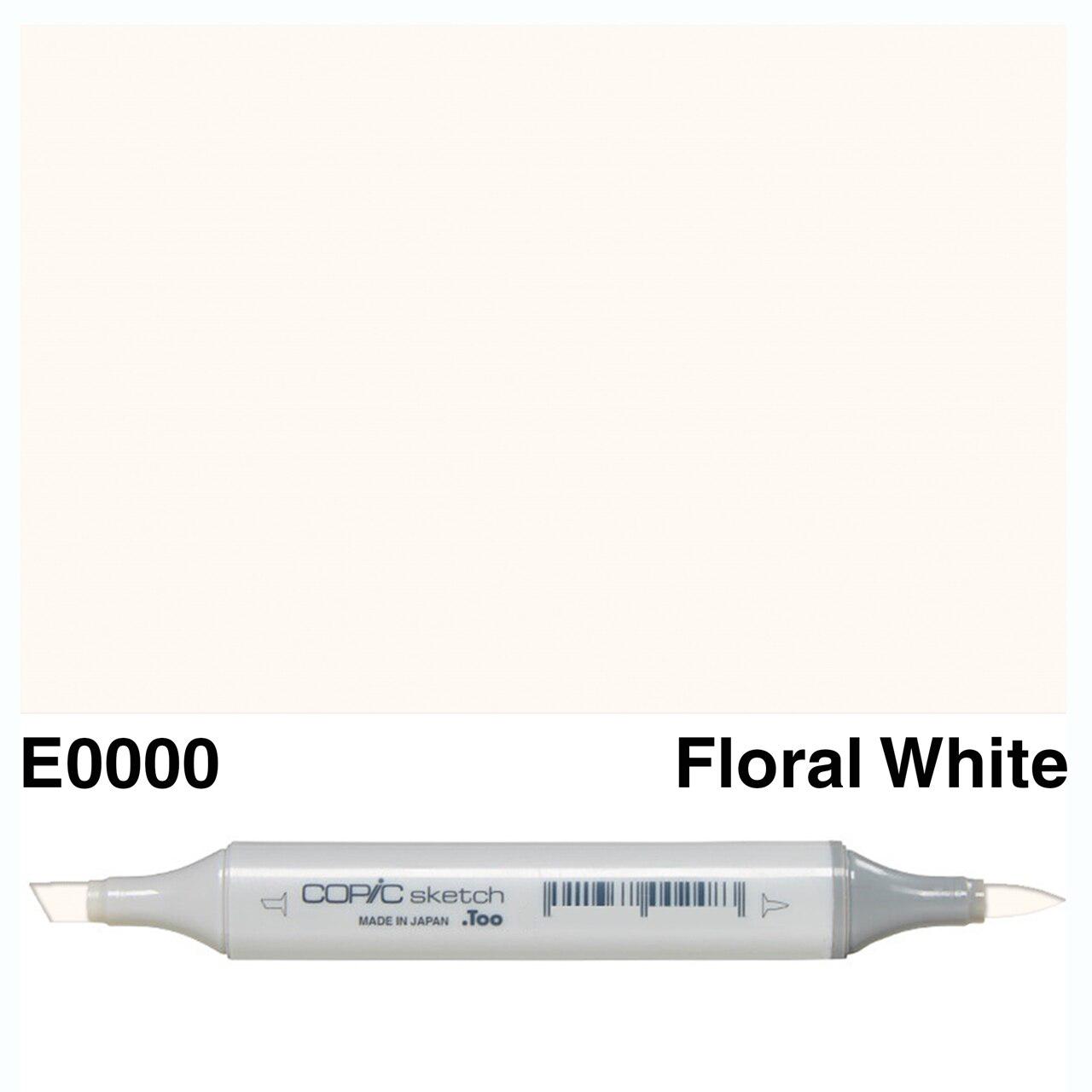Copic - Sketch Marker - Floral White - E0000-ScrapbookPal