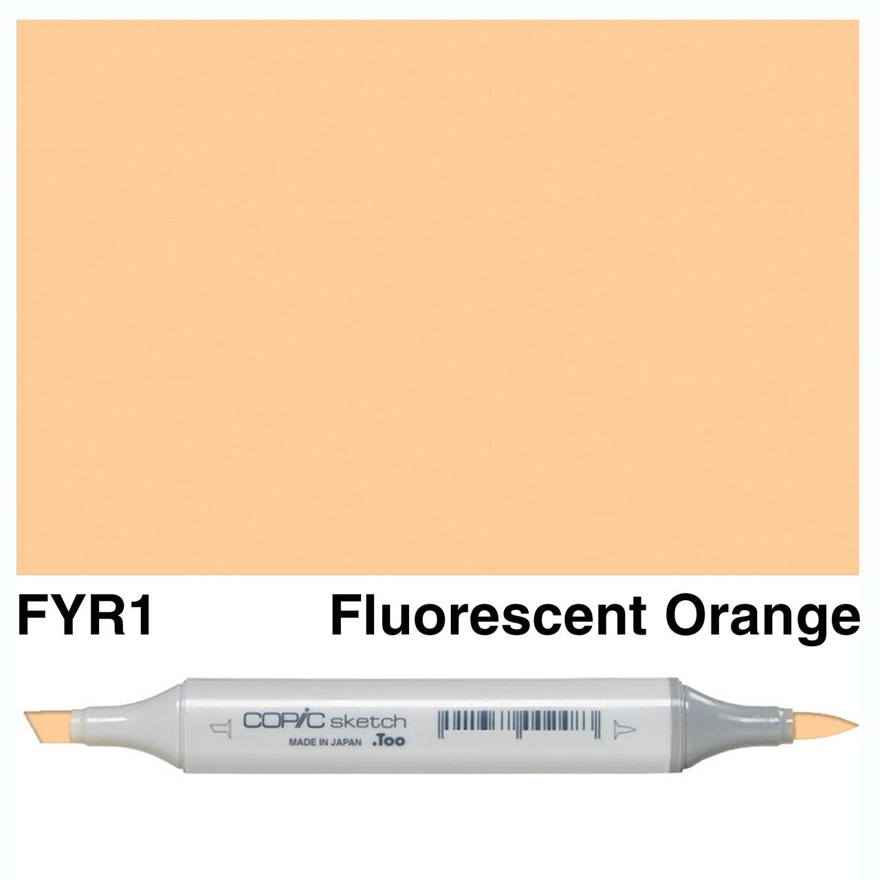 Copic - Sketch Marker - Fluorescent Orange - FYR-ScrapbookPal