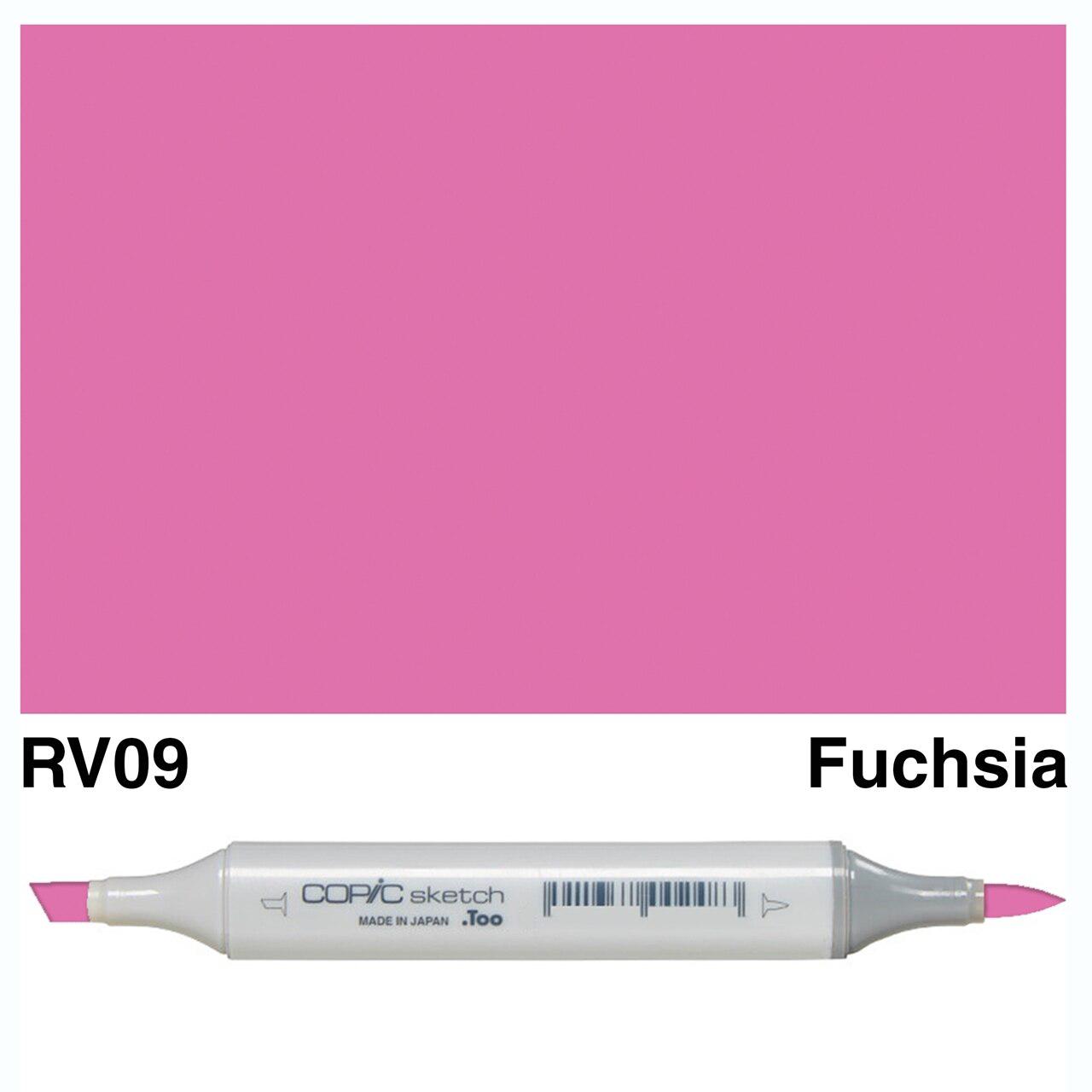 Copic - Sketch Marker - Fuchsia - RV09-ScrapbookPal