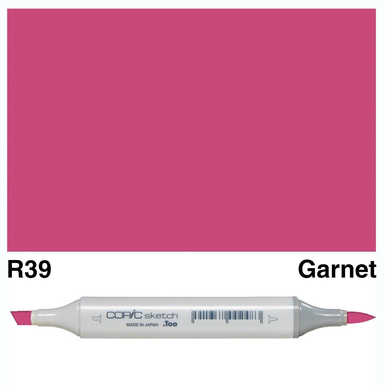 Copic - Sketch Marker - Garnet - R39-ScrapbookPal