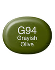 Copic - Sketch Marker - Grayish Olive - G94-ScrapbookPal