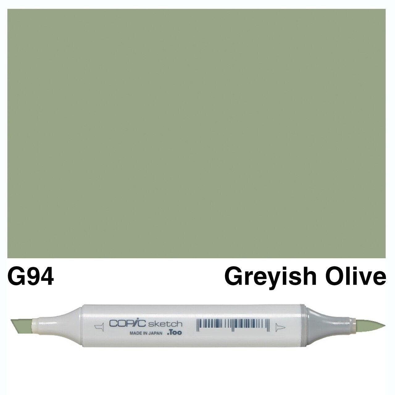 Copic - Sketch Marker - Grayish Olive - G94-ScrapbookPal