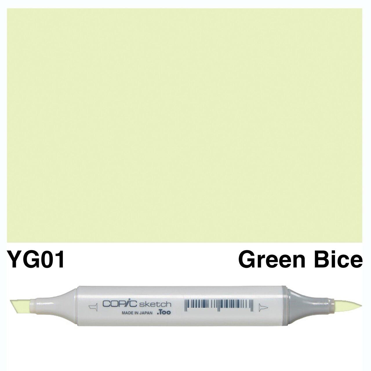 Copic - Sketch Marker - Green Bice - YG01-ScrapbookPal