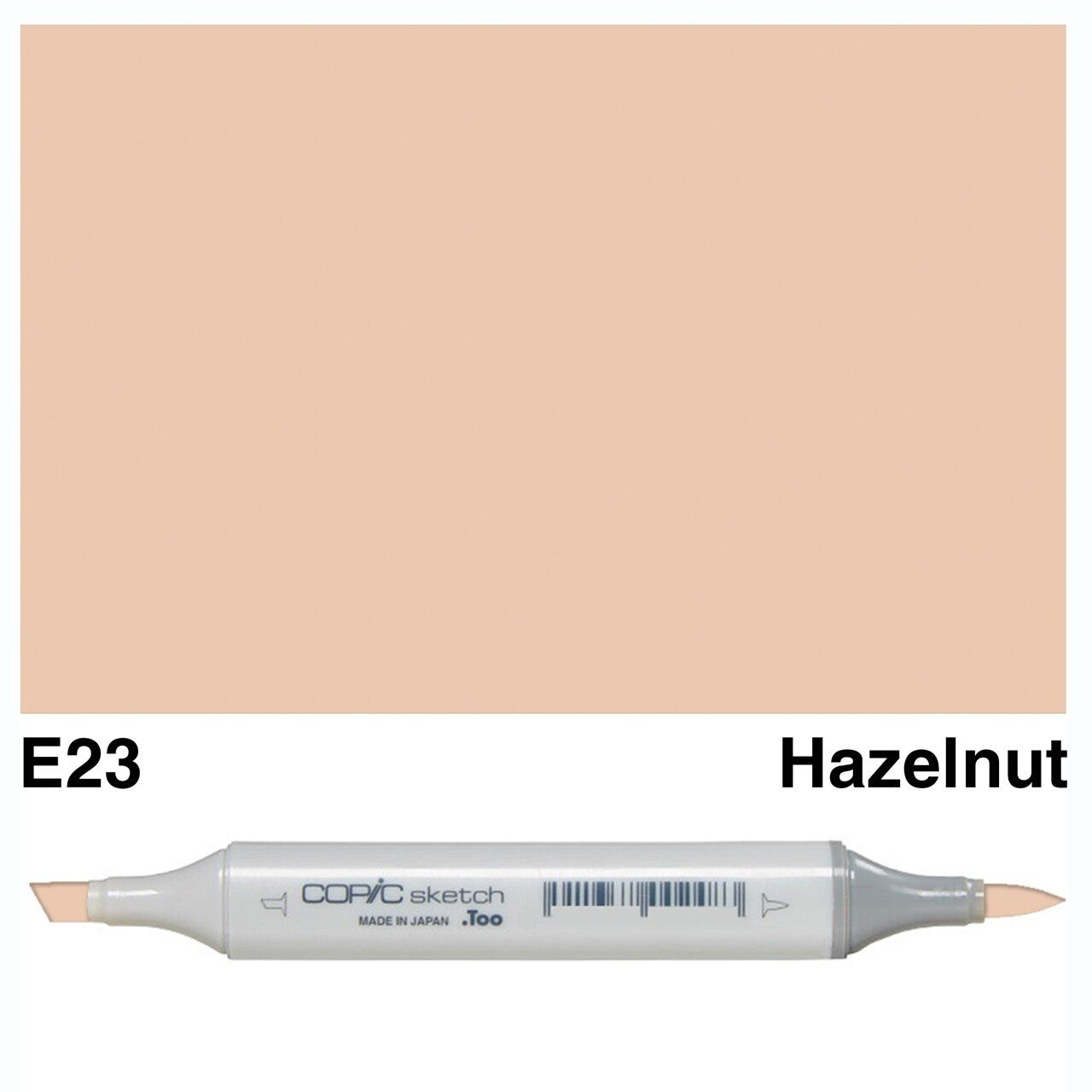 Copic - Sketch Marker - Hazelnut - E23-ScrapbookPal