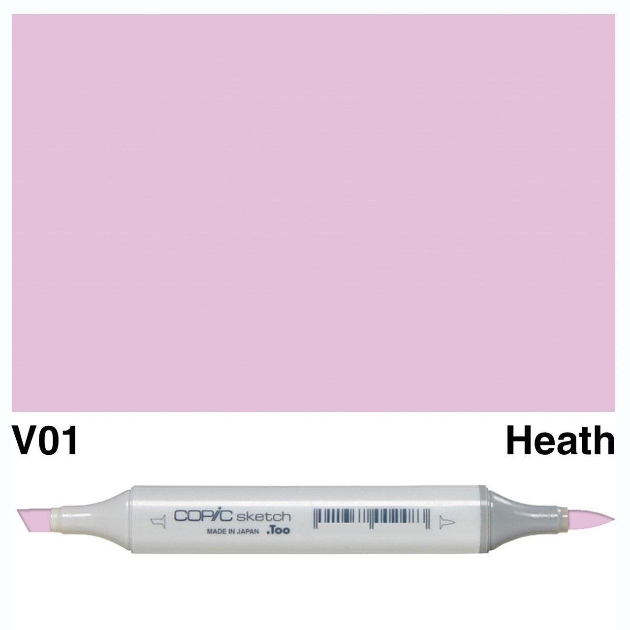 Copic - Sketch Marker - Heath - V01-ScrapbookPal