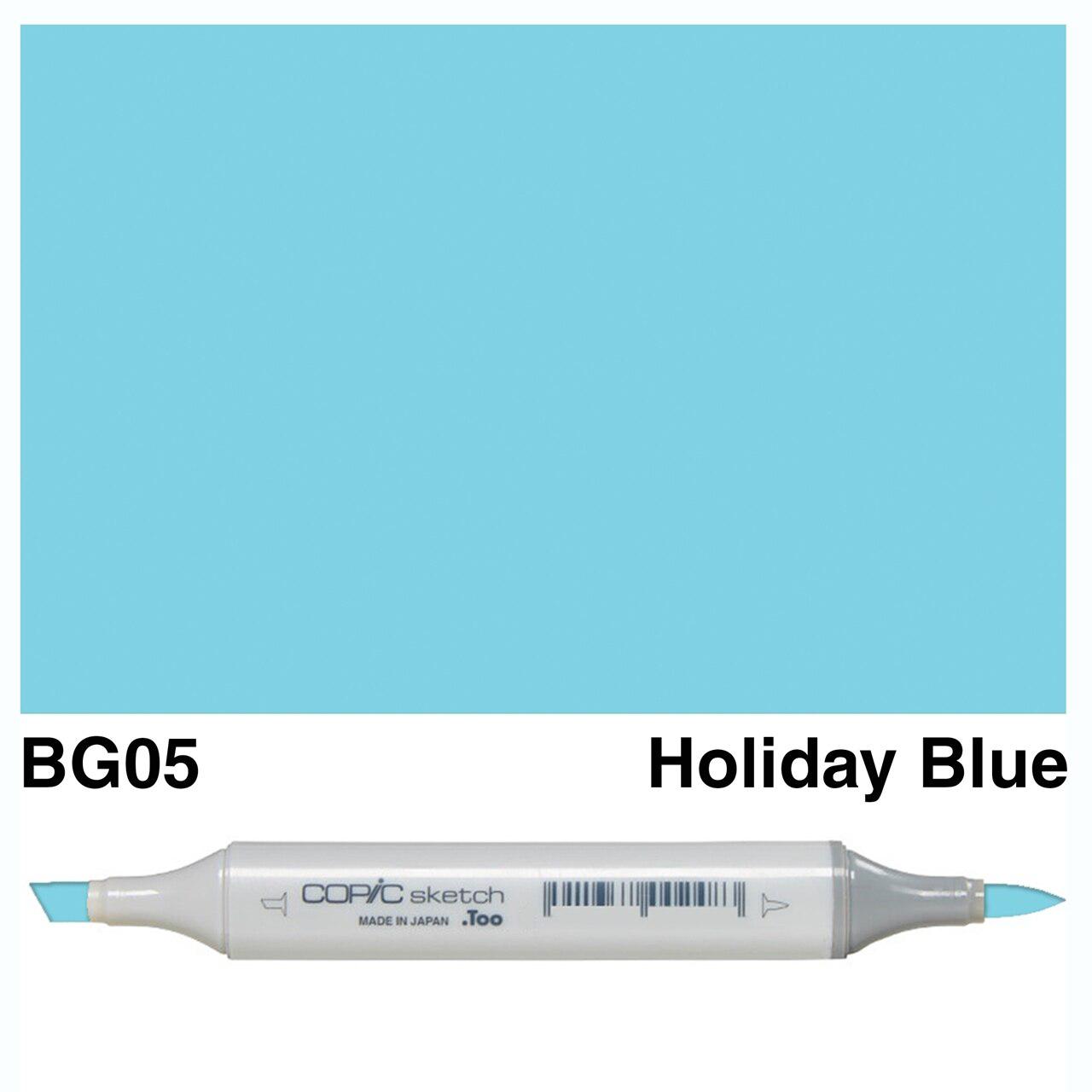 Copic - Sketch Marker - Holiday Blue - BG05-ScrapbookPal