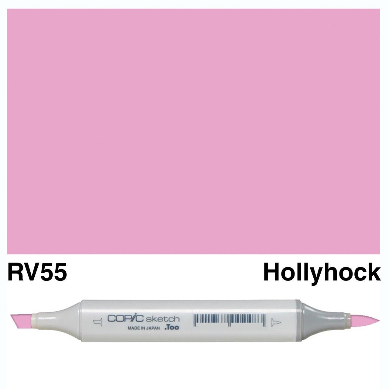 Copic - Sketch Marker - Hollyhock - RV55-ScrapbookPal
