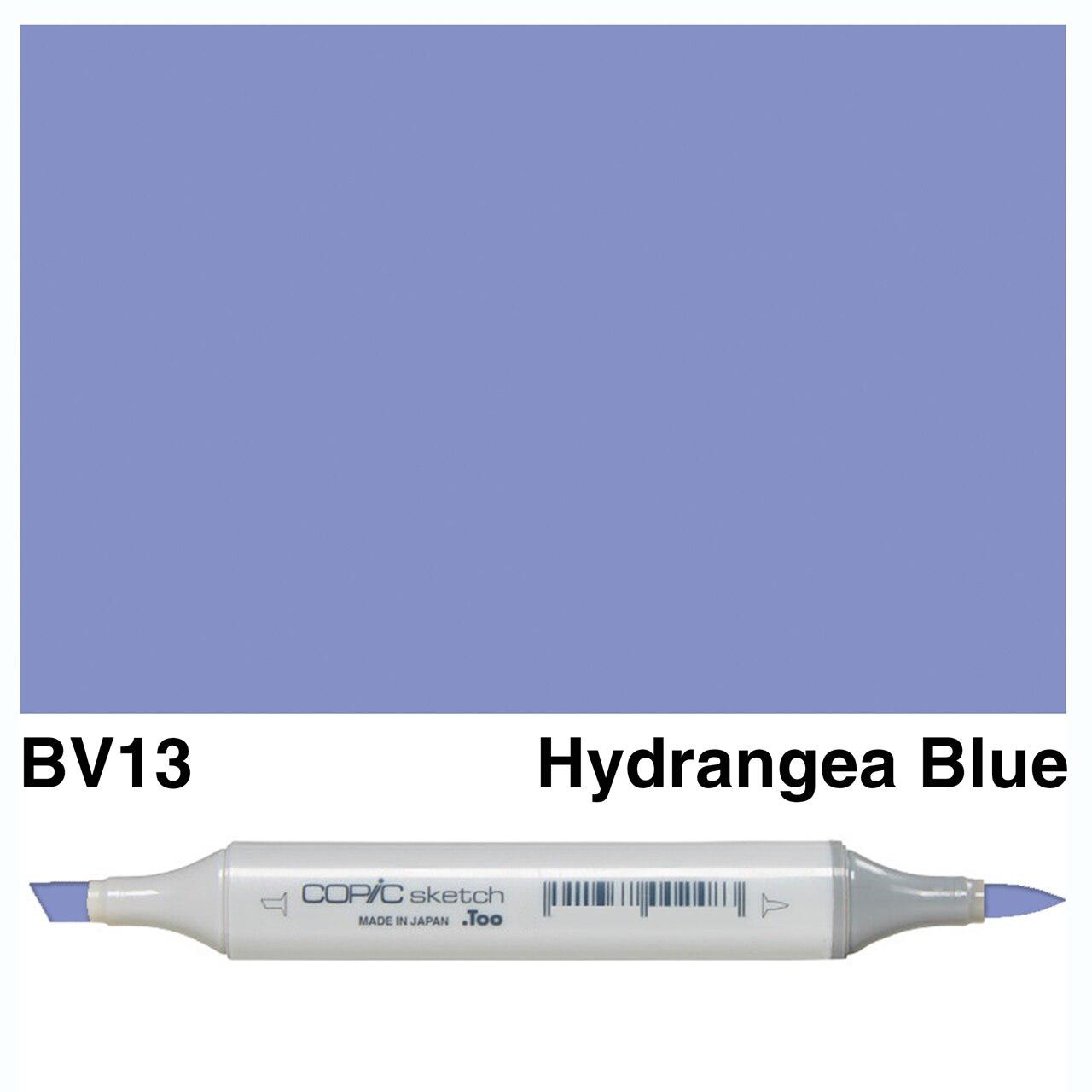 Copic - Sketch Marker - Hydrangea Blue - BV13-ScrapbookPal