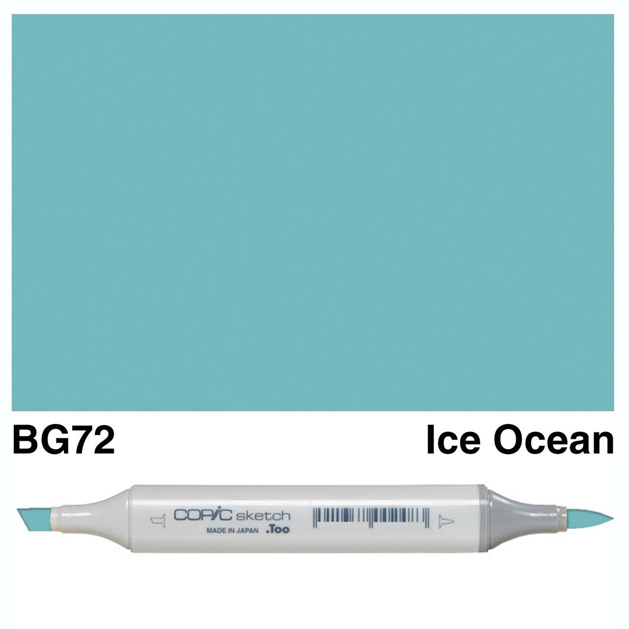 Copic - Sketch Marker - Ice Ocean - BG72-ScrapbookPal