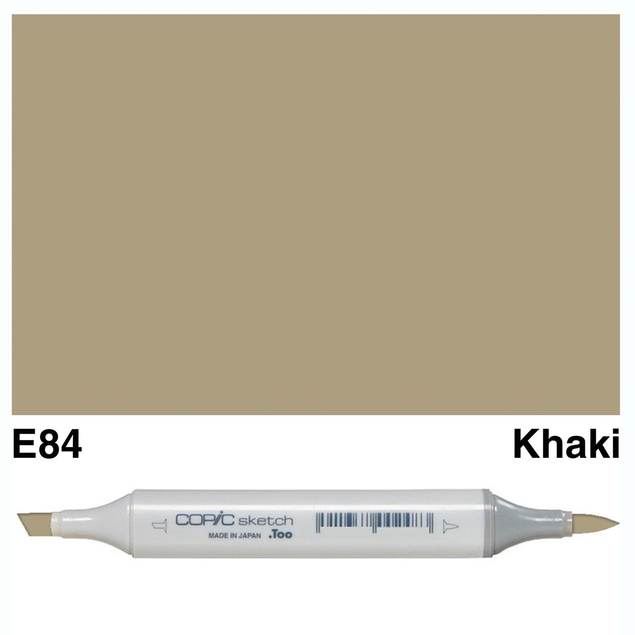 Copic - Sketch Marker - Khaki - E84-ScrapbookPal