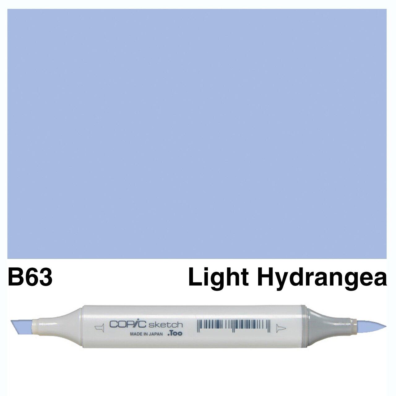 Copic - Sketch Marker - Light Hydrangea - B63-ScrapbookPal