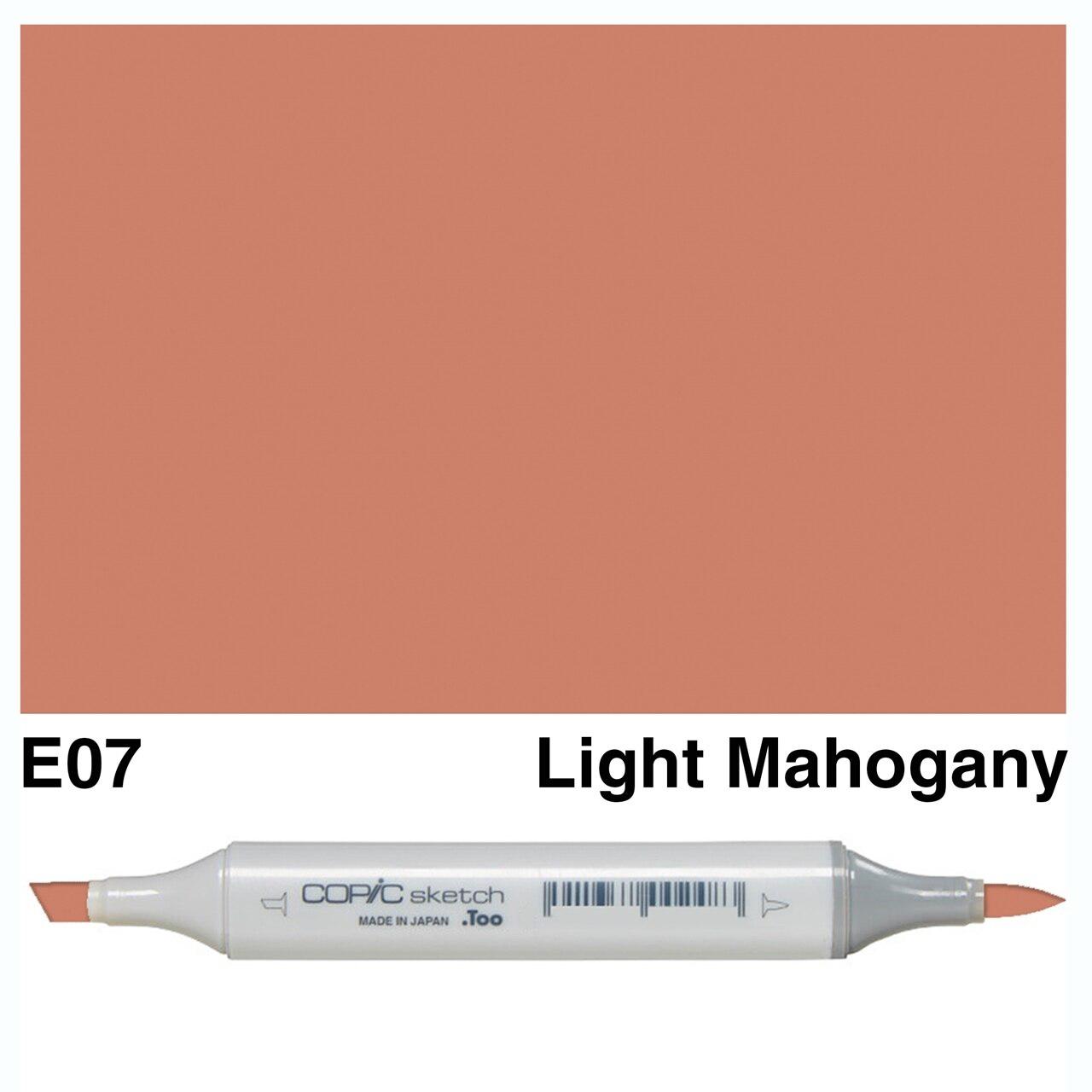 Copic - Sketch Marker - Light Mahogany - E07-ScrapbookPal