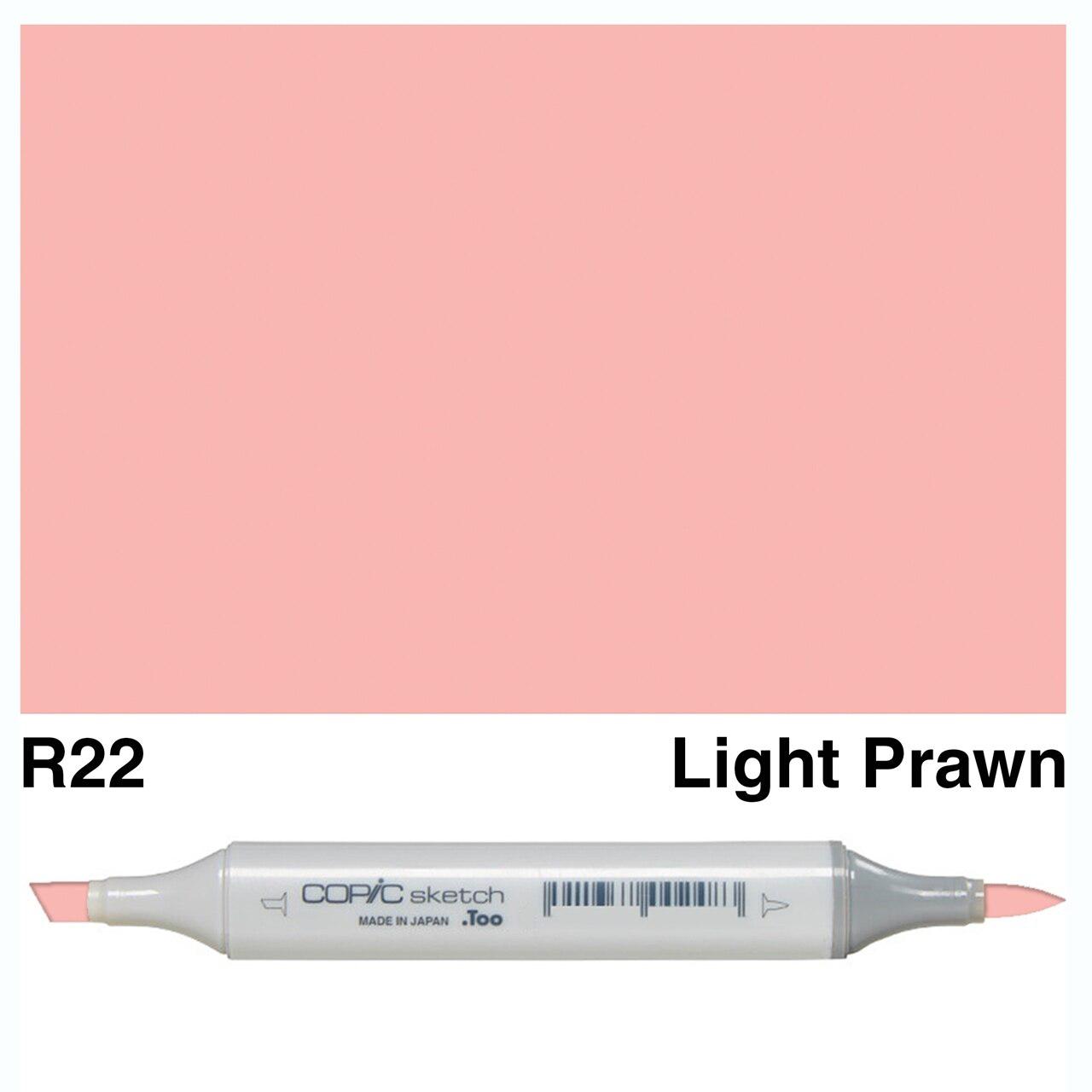 Copic - Sketch Marker - Light Prawn - R22-ScrapbookPal