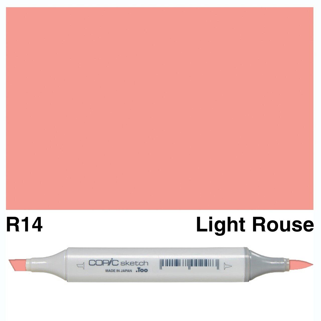 Copic - Sketch Marker - Light Rouge - R14-ScrapbookPal