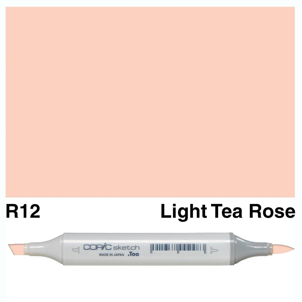 Copic - Sketch Marker - Light Tea Rose - R12-ScrapbookPal