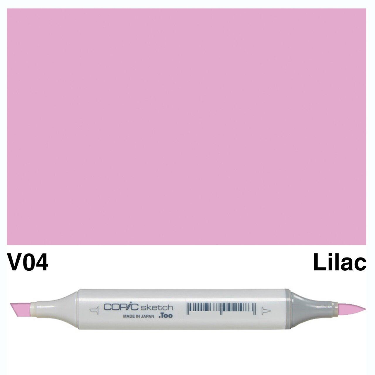 Copic - Sketch Marker - Lilac - V04-ScrapbookPal