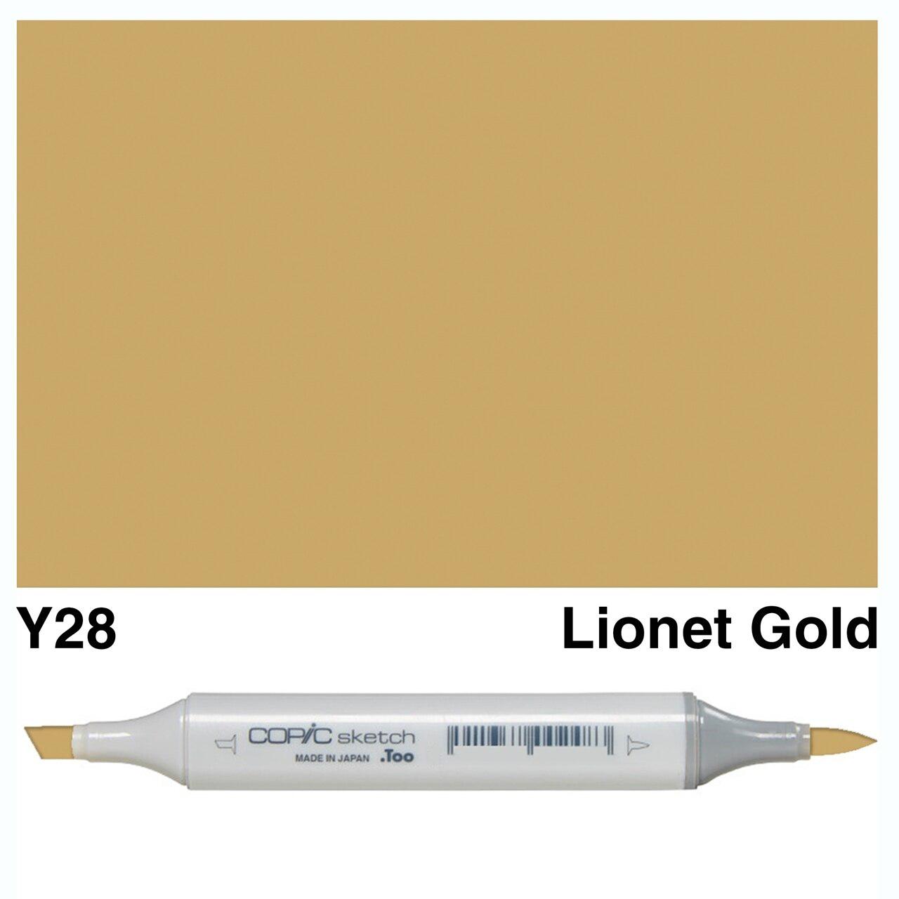 Copic - Sketch Marker - Lionet Gold - Y28-ScrapbookPal