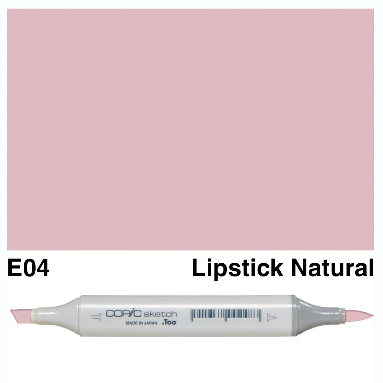 Copic - Sketch Marker - Lipstick Natural - E04-ScrapbookPal