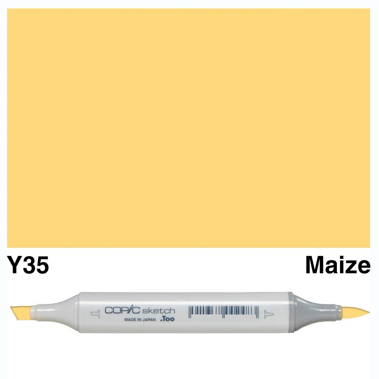 Copic - Sketch Marker - Maize - Y35-ScrapbookPal