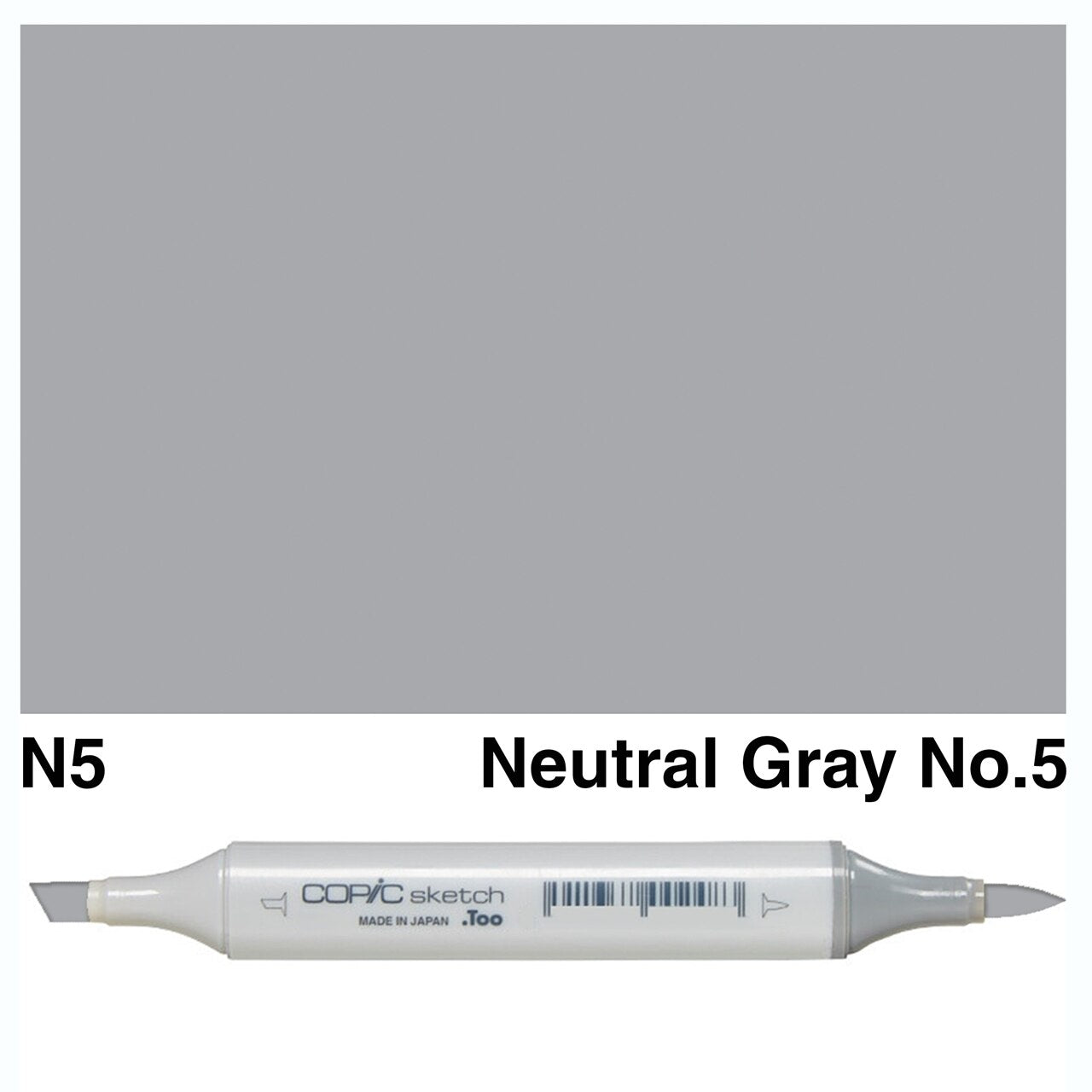 Copic - Sketch Marker - Neutral Gray No. 5 - N5-ScrapbookPal