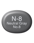 Copic - Sketch Marker - Neutral Gray No. 8 - N8-ScrapbookPal