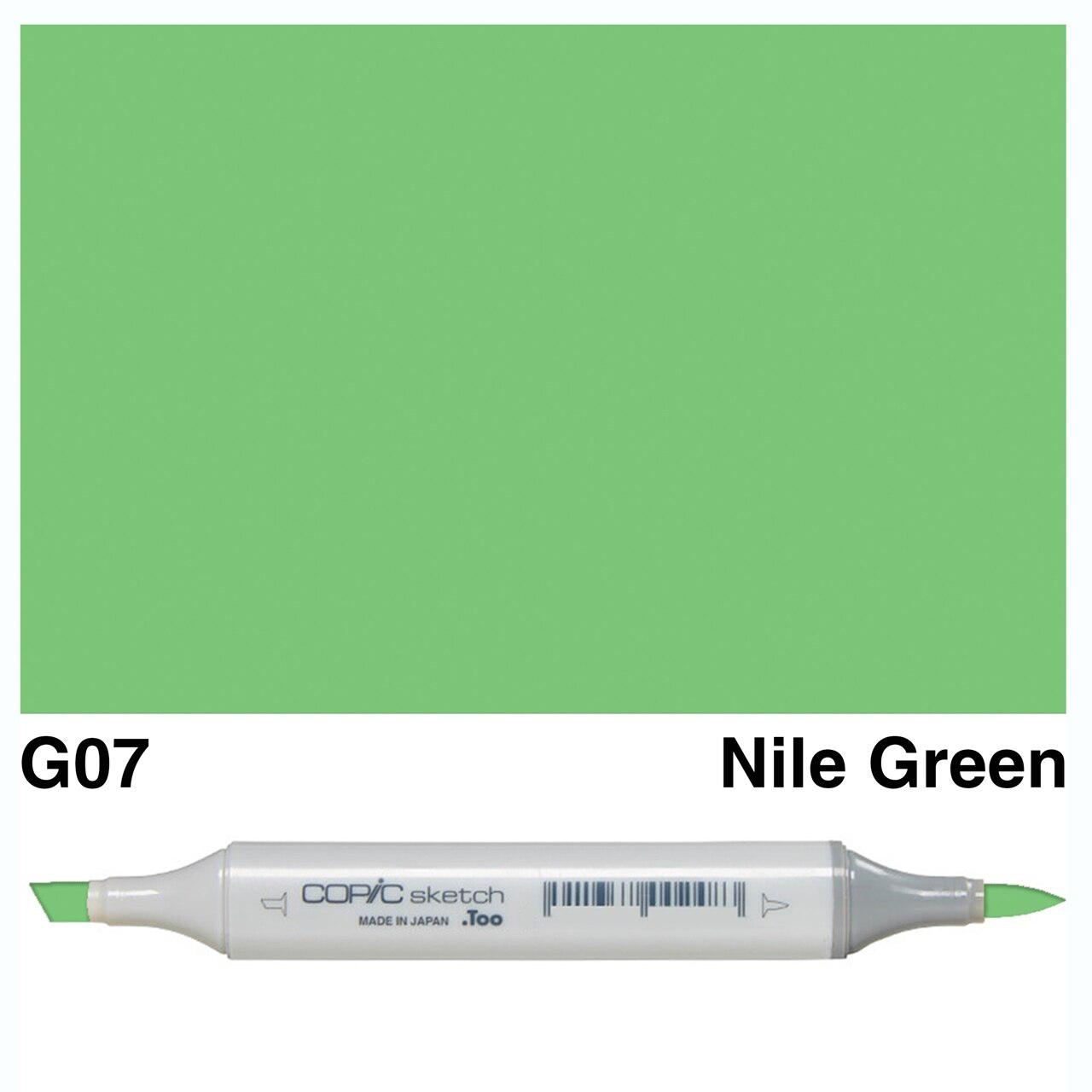 Copic - Sketch Marker - Nile Green - G07-ScrapbookPal