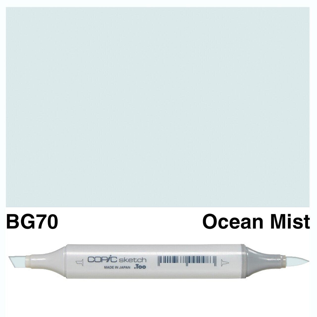 Copic - Sketch Marker - Ocean Mist - BG70-ScrapbookPal