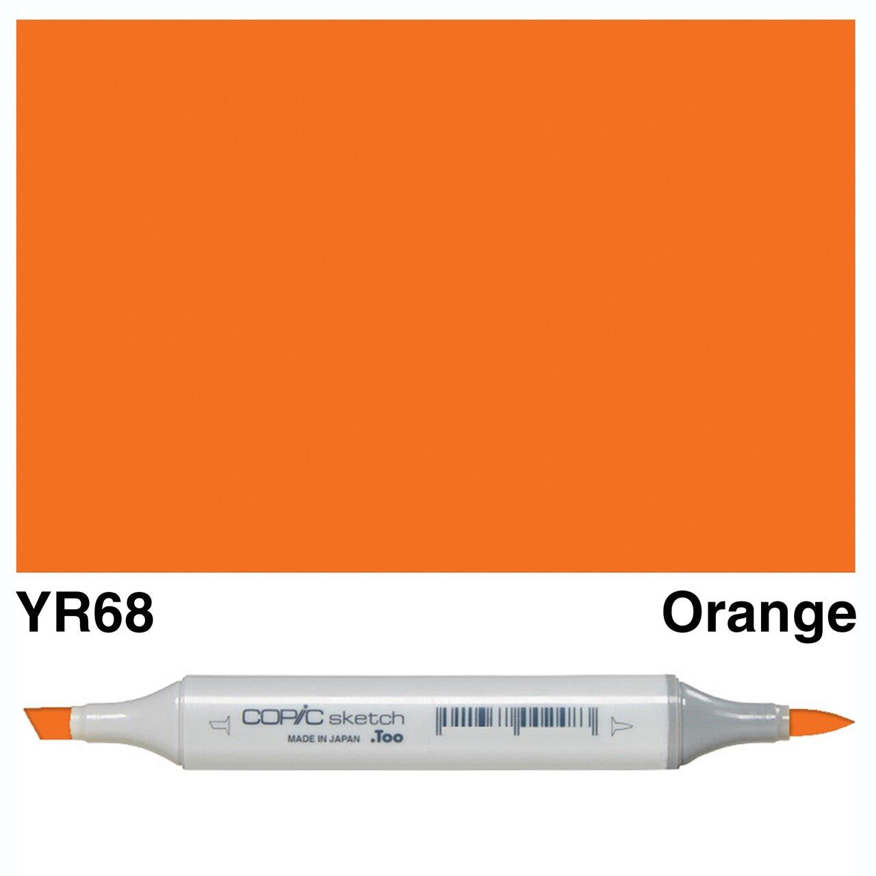 copic 68色 Copic - Sketch Marker - Orange - YR68 – ScrapbookPal