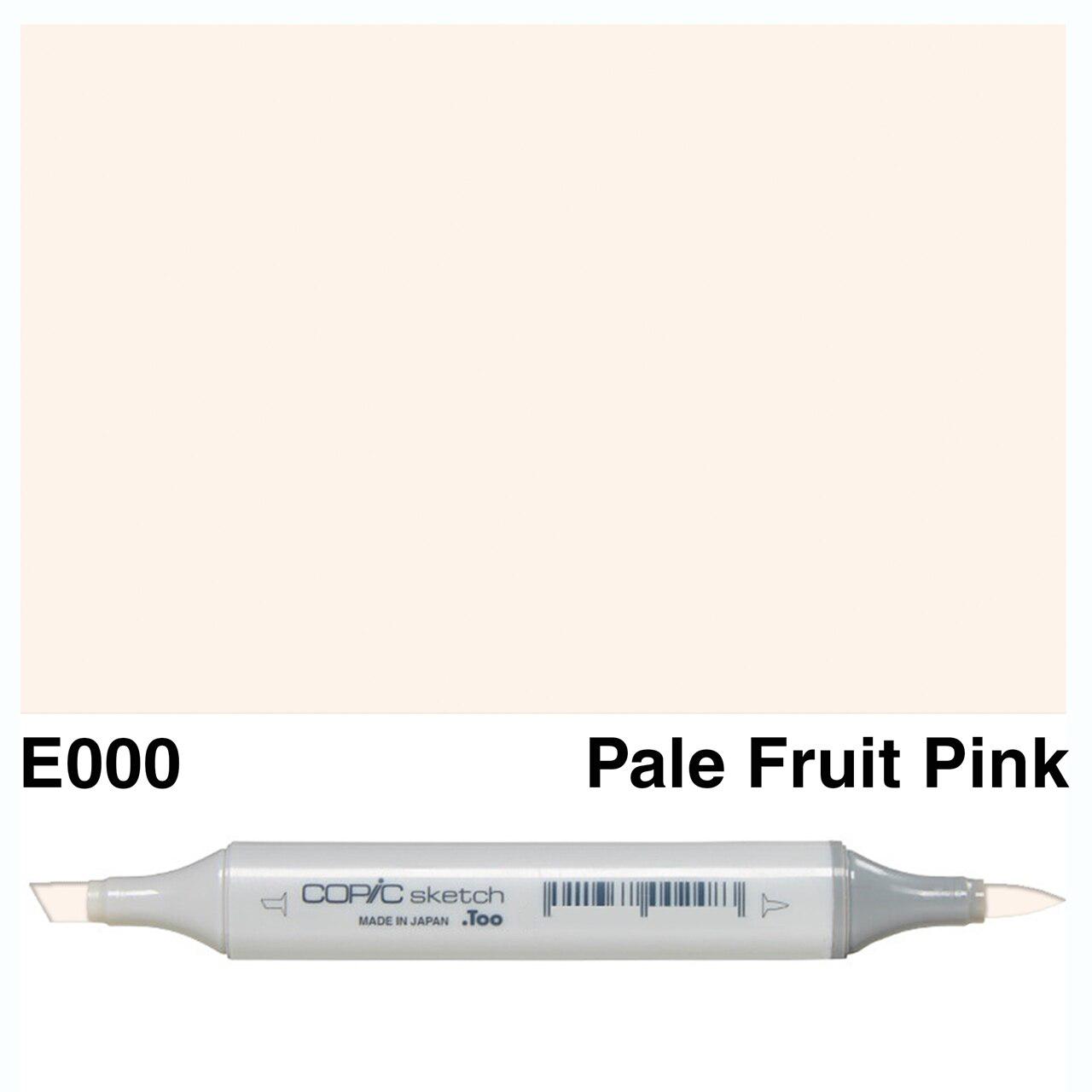 Copic - Sketch Marker - Pale Fruit Pink - E000-ScrapbookPal