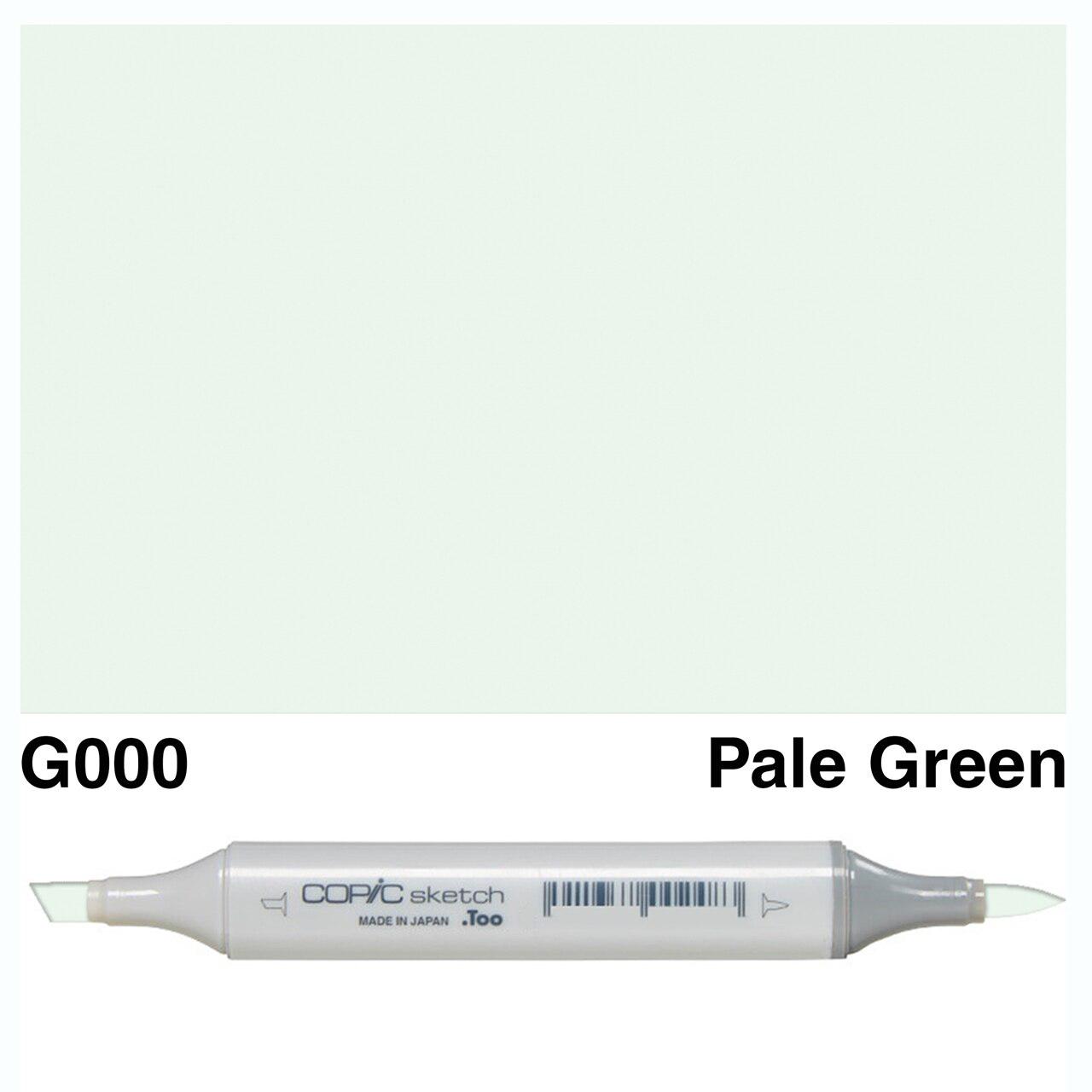 Copic - Sketch Marker - Pale Green - G000-ScrapbookPal