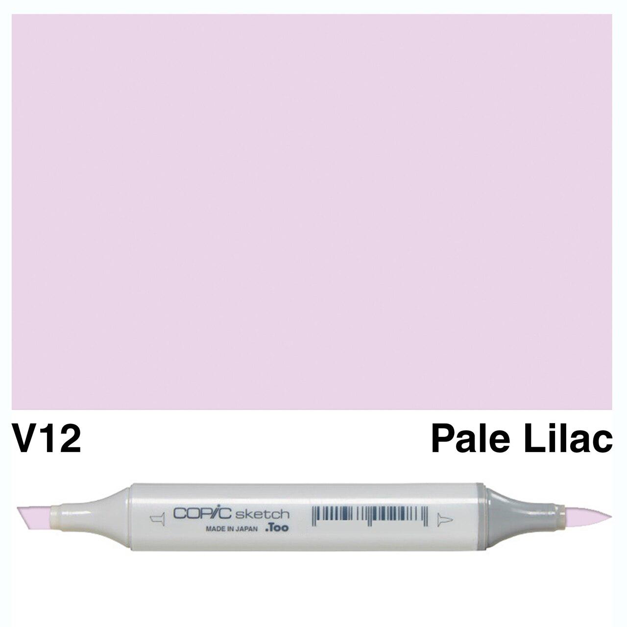 Copic - Sketch Marker - Pale Lilac - V12-ScrapbookPal