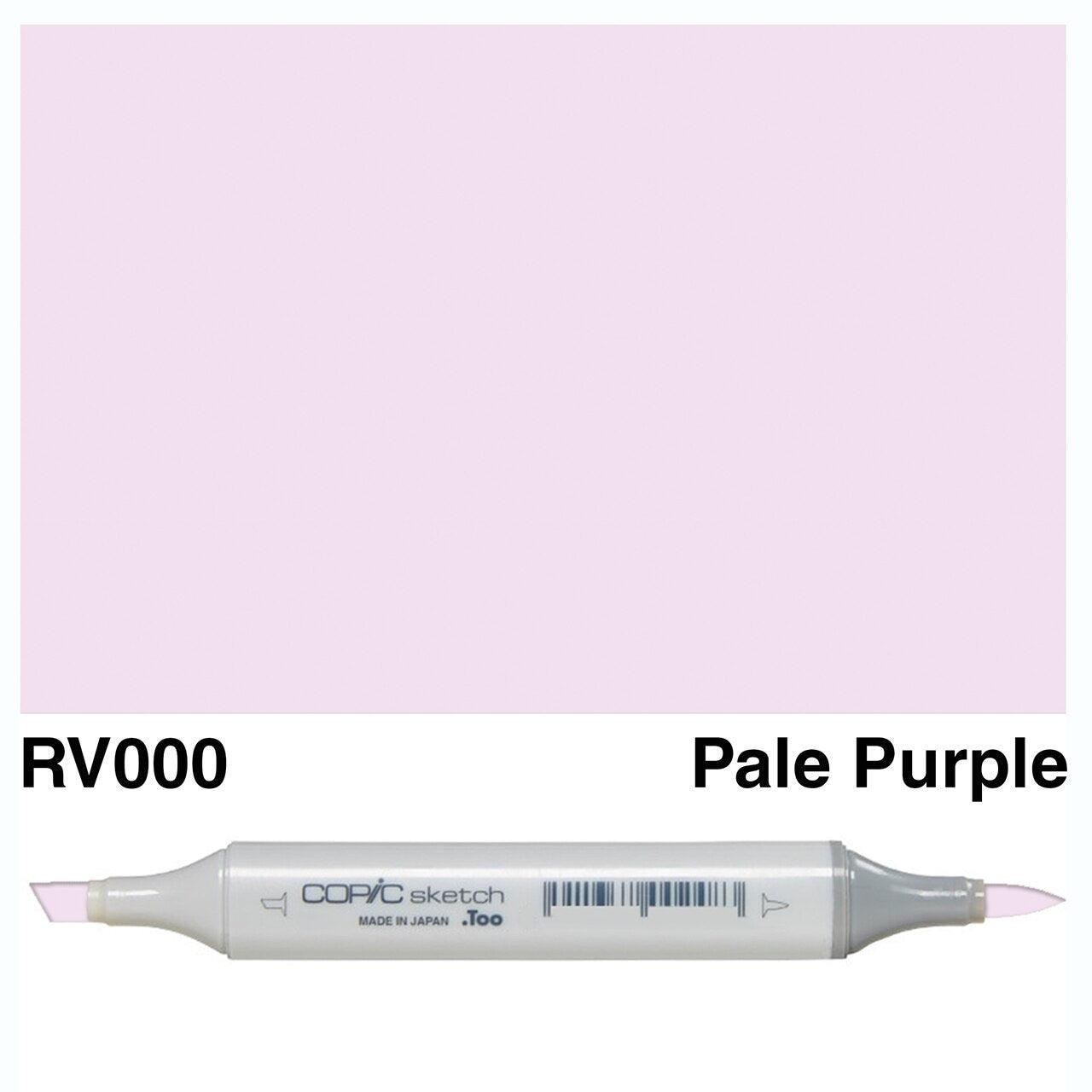 Copic - Sketch Marker - Pale Purple - RV000-ScrapbookPal