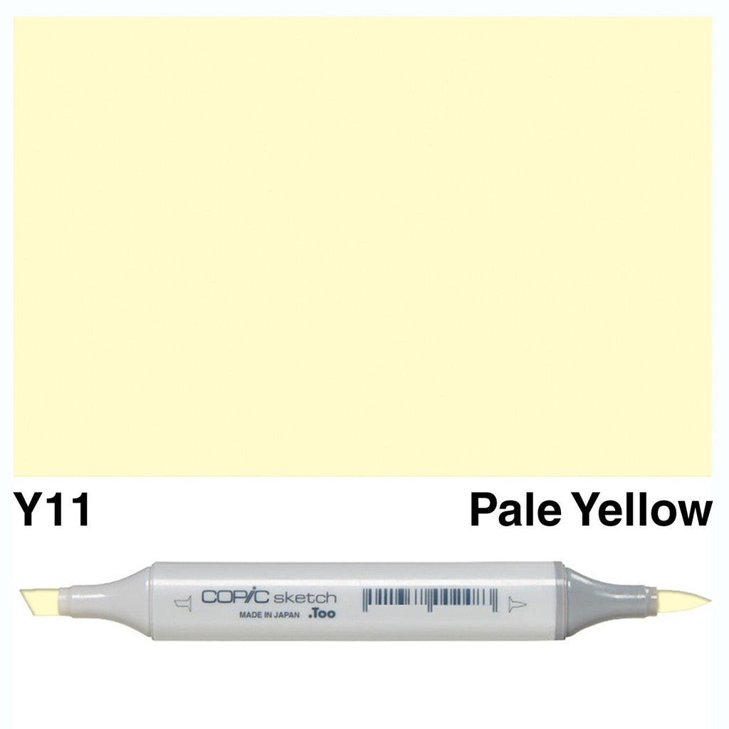 Copic - Sketch Marker - Pale Yellow - Y11 – ScrapbookPal