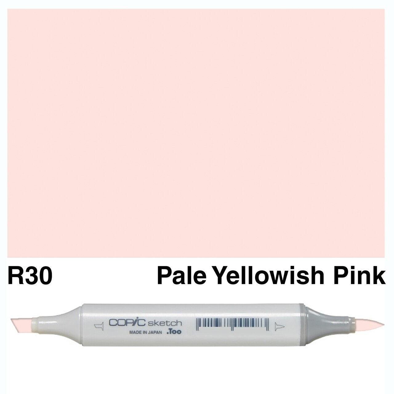 Copic - Sketch Marker - Pale Yellowish Pink - R30-ScrapbookPal