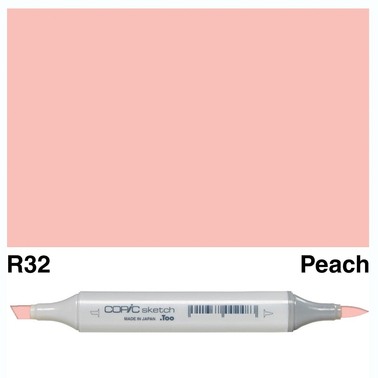 Copic - Sketch Marker - Peach - R32-ScrapbookPal