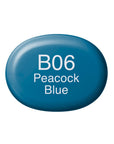 Copic - Sketch Marker - Peacock Blue - B06-ScrapbookPal