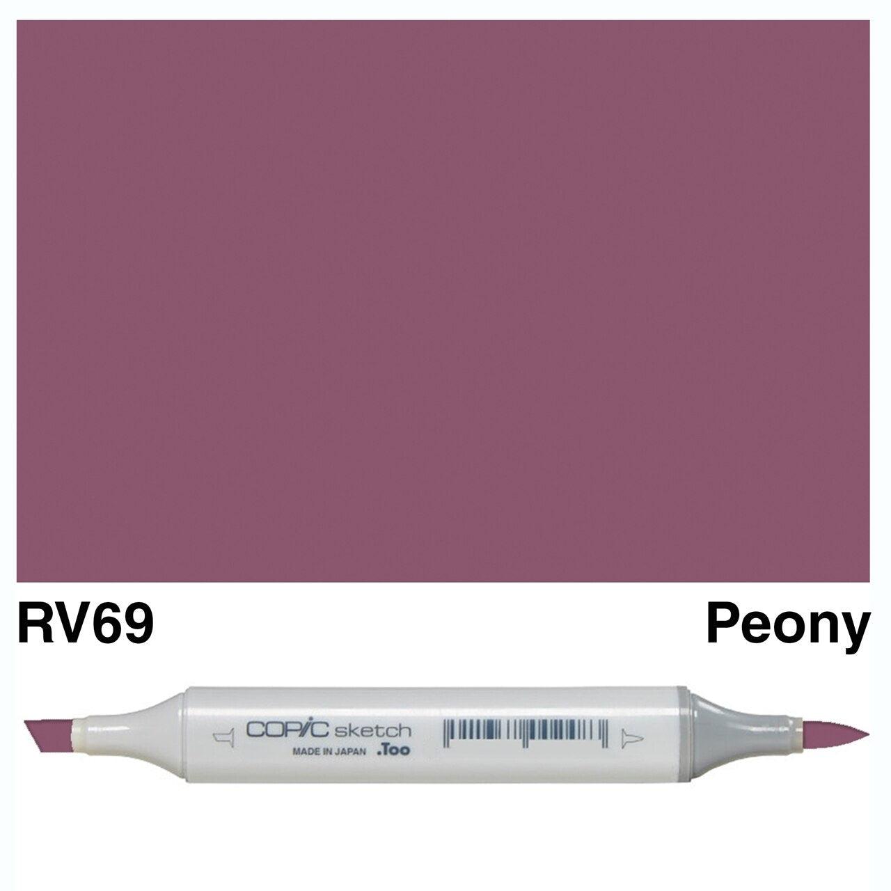 Copic - Sketch Marker - Peony - RV69-ScrapbookPal