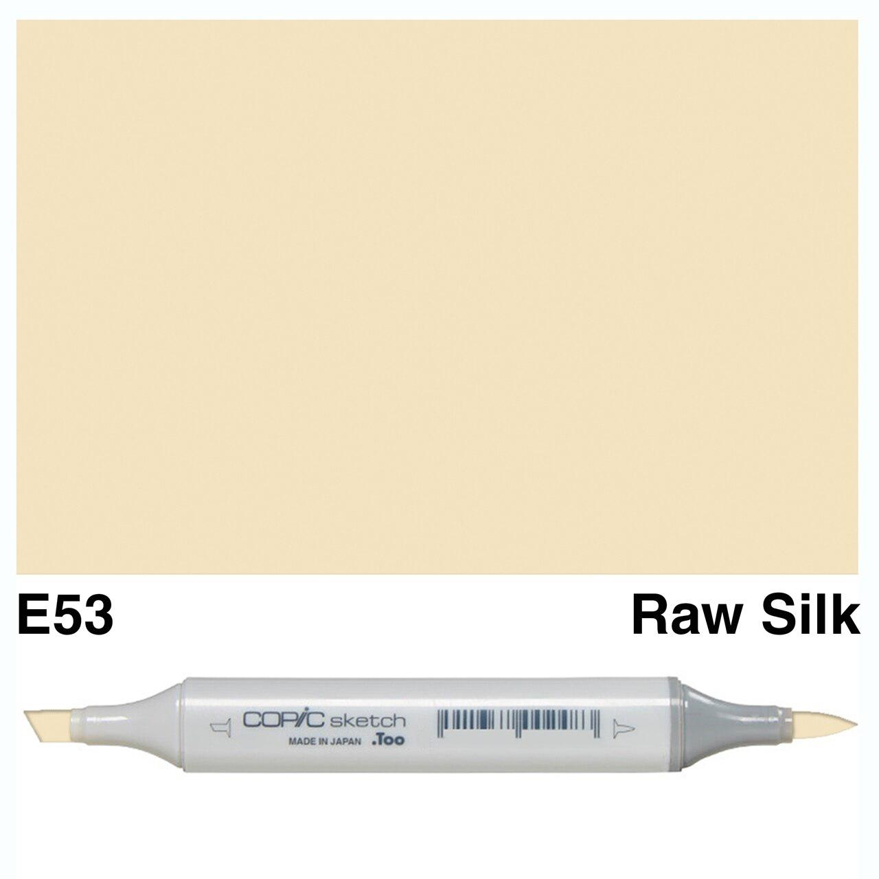 Copic - Sketch Marker - Raw Silk - E53-Copic Markers-ScrapbookPal