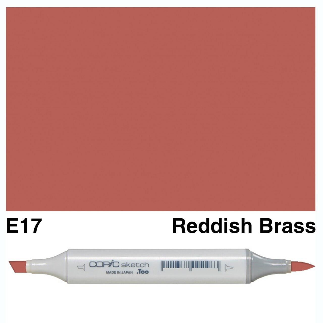 Copic - Sketch Marker - Reddish Brass - E17-ScrapbookPal