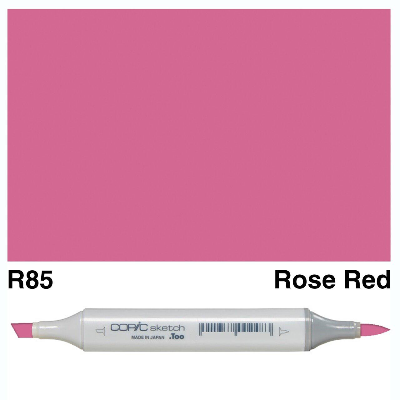 Copic - Sketch Marker - Rose Red - R85-ScrapbookPal