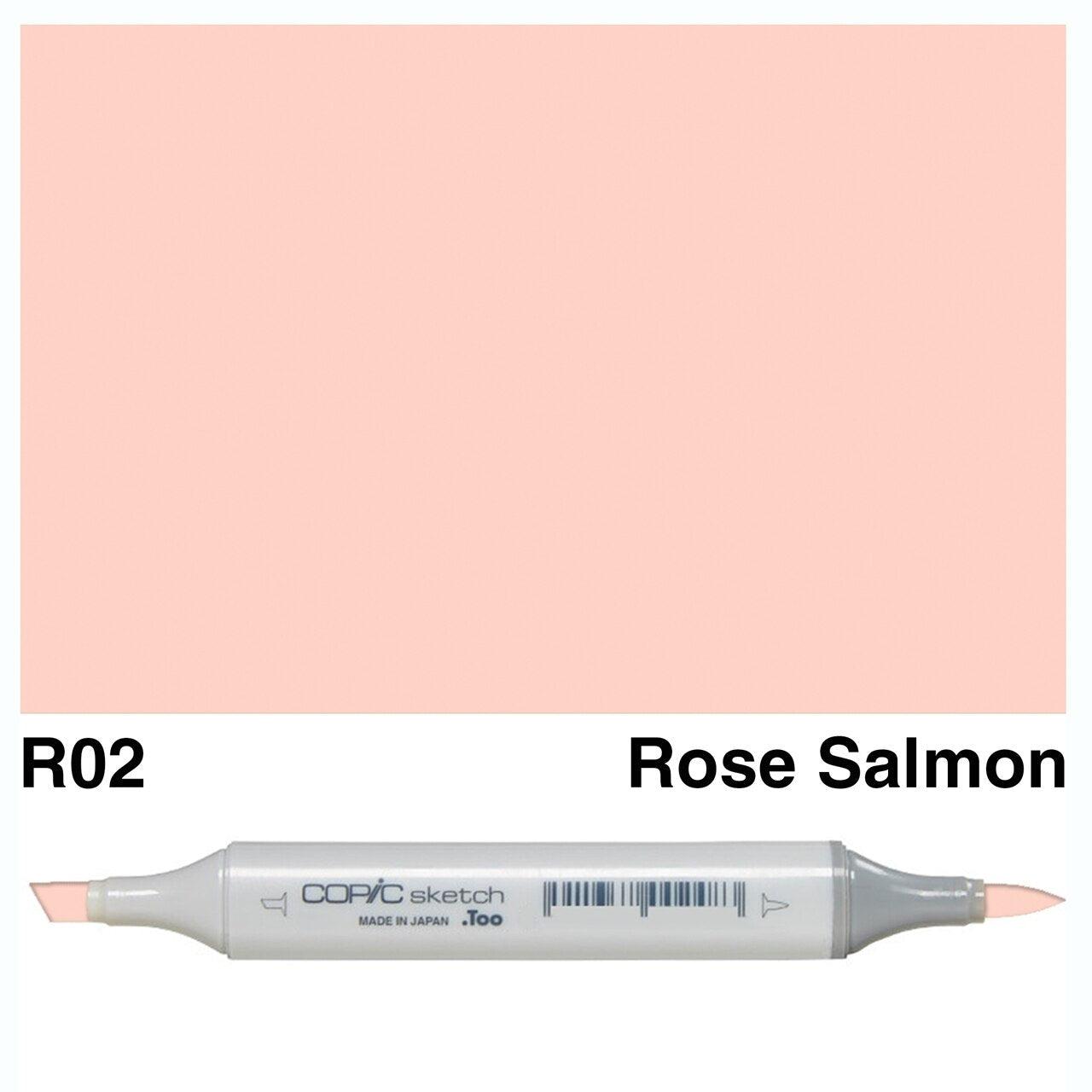 Copic - Sketch Marker - Rose Salmon - R02-ScrapbookPal