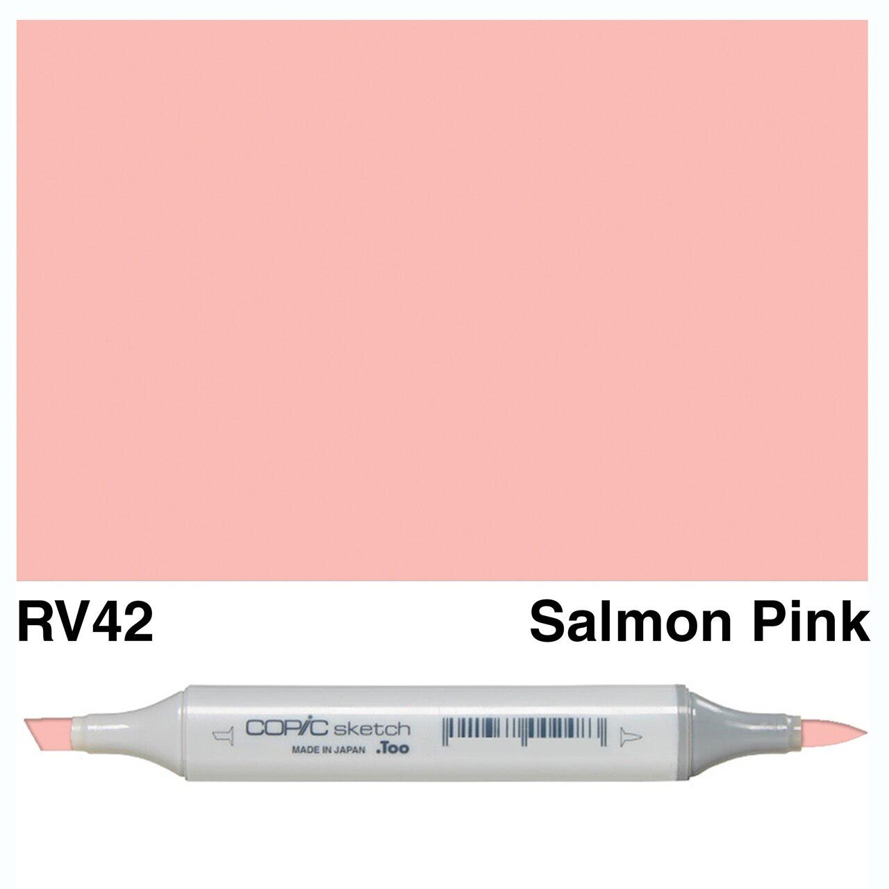 Copic - Sketch Marker - Salmon Pink - RV42-ScrapbookPal