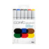 Copic - Sketch Marker Set - Bold Primaries, 6 pk-ScrapbookPal