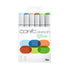 Copic - Sketch Marker Set - Earth Essentials, 6 pk-ScrapbookPal
