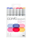 Copic - Sketch Marker Set - Floral Favorites 2, 6 pk-ScrapbookPal