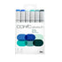 Copic - Sketch Marker Set - Sea & Sky, 6 pk-ScrapbookPal
