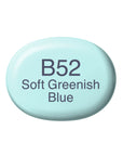 Copic - Sketch Marker - Soft Greenish Blue - B52-ScrapbookPal