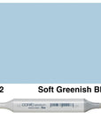 Copic - Sketch Marker - Soft Greenish Blue - B52-ScrapbookPal