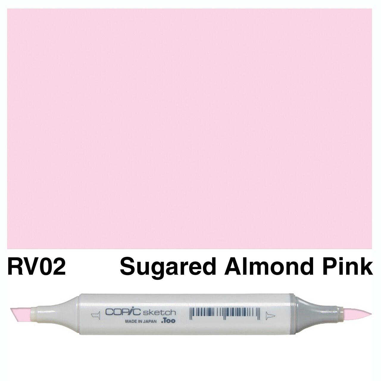 Copic - Sketch Marker - Sugared Almond Pink - RV02-ScrapbookPal